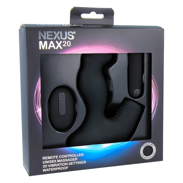 Nexus Max 20 Unisex Massager - Black