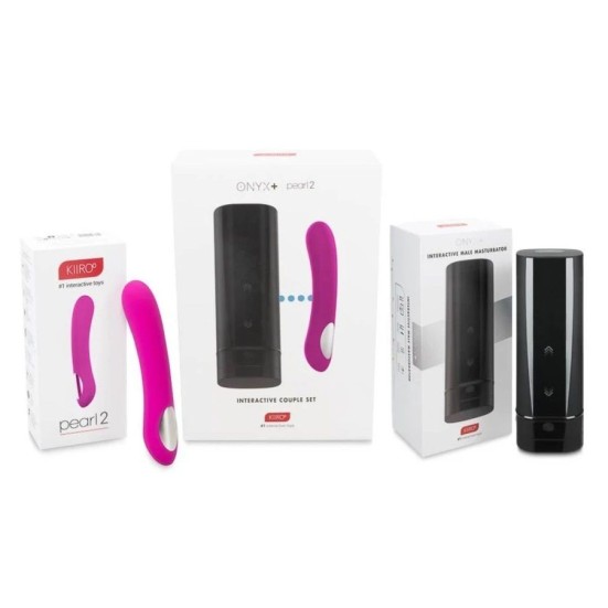 Kiiroo Onyx+ & Pearl2 Couple Set - Purple
