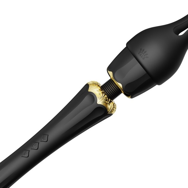 Zalo Kyro Wand Massager - Obsidian Black