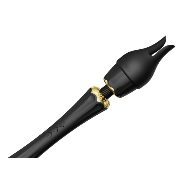 Zalo Kyro Wand Massager - Obsidian Black