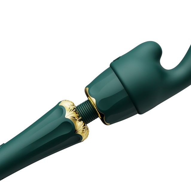 Zalo Kyro Wand Massager - Obsidian Black