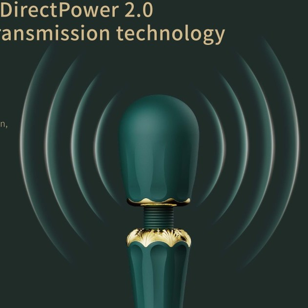 Zalo Kyro Wand Massager - Obsidian Black