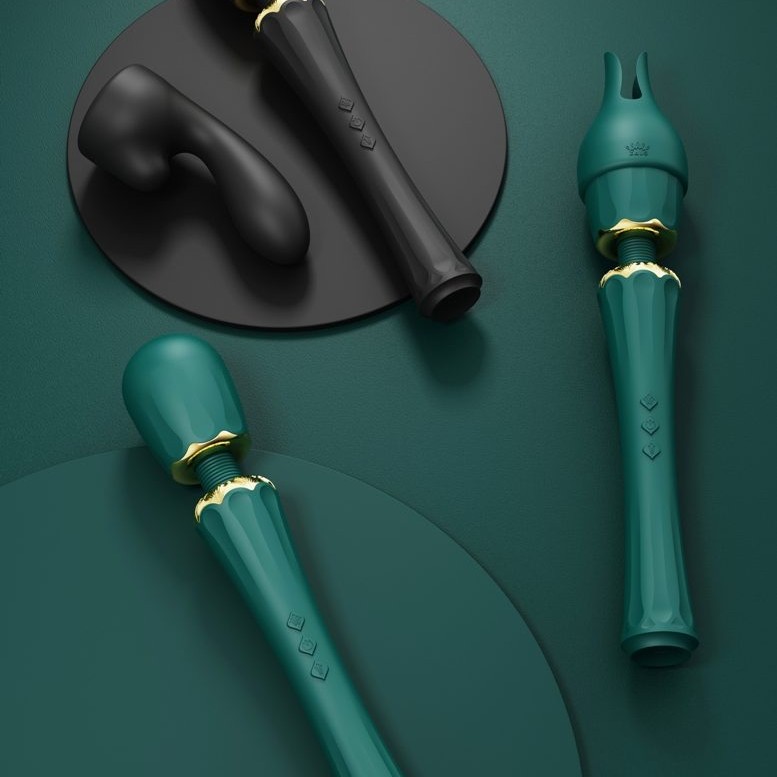 Zalo Kyro Wand Massager - Obsidian Black