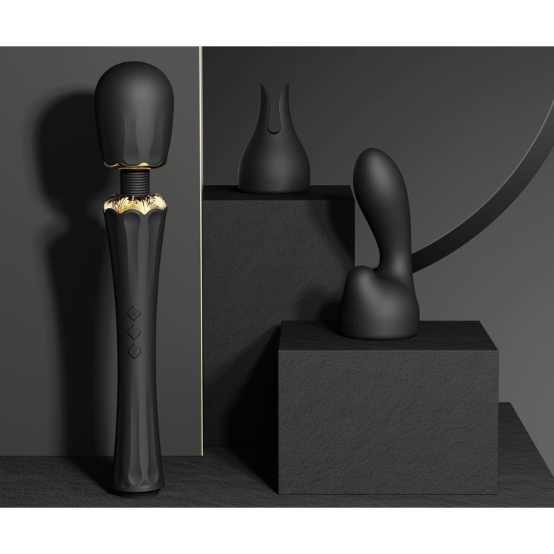 Zalo Kyro Wand Massager - Obsidian Black