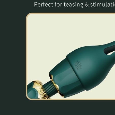 Zalo Kyro Wand Massager - Obsidian Black