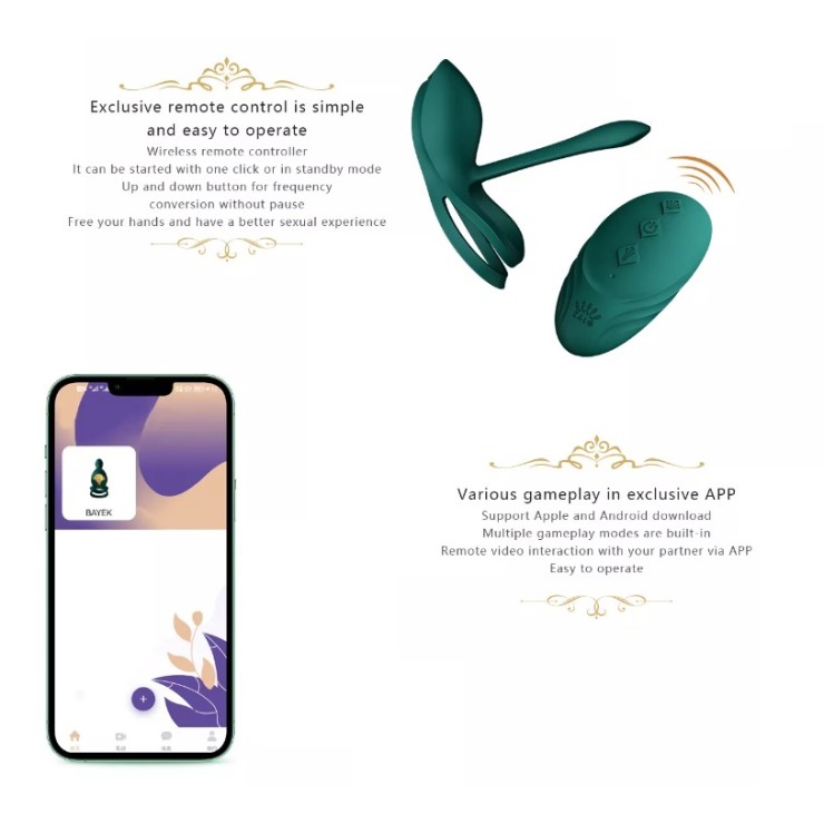 Zalo Bayek APP Dual Ring - Obsidian Black