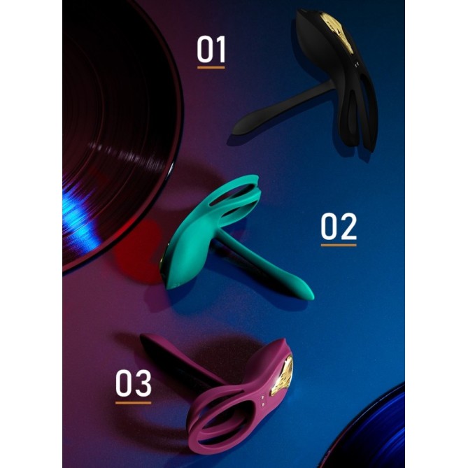 Zalo Bayek APP Dual Ring - Obsidian Black