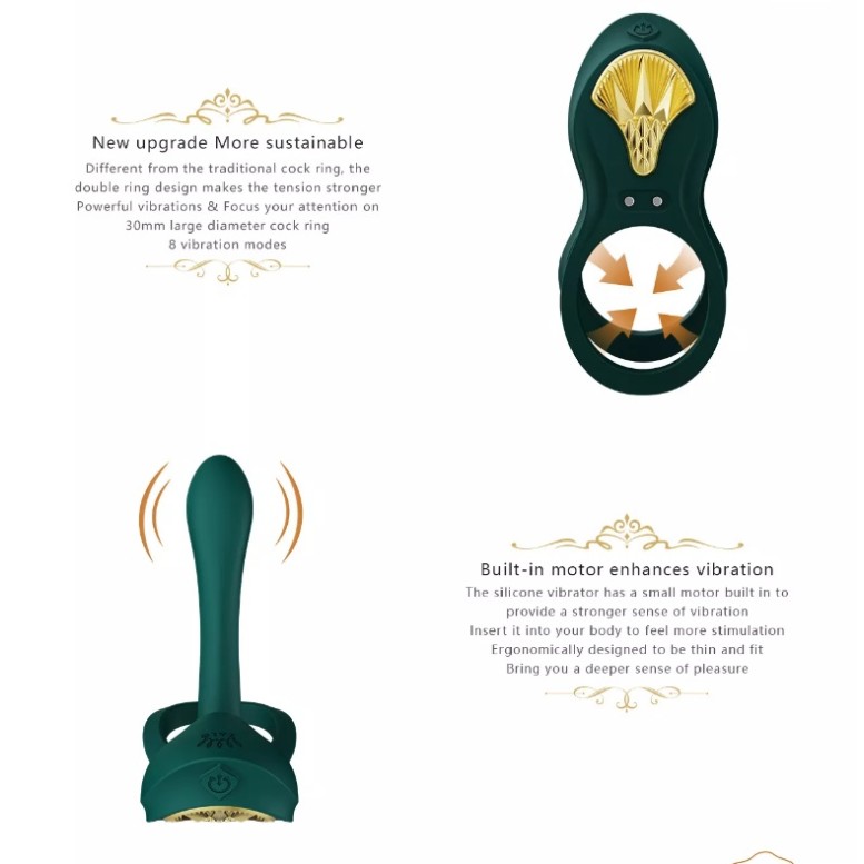 Zalo Bayek APP Dual Ring - Obsidian Black