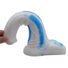 FAAK Horse Dildo - White/Blue