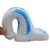 FAAK Horse Dildo - White/Blue