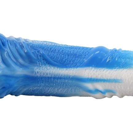FAAK Horse Dildo - White/Blue