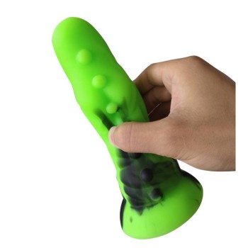 FAAK Aligator Dildo - Green/Black