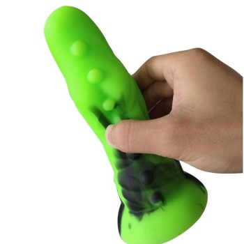 FAAK Aligator Dildo - Green/Black