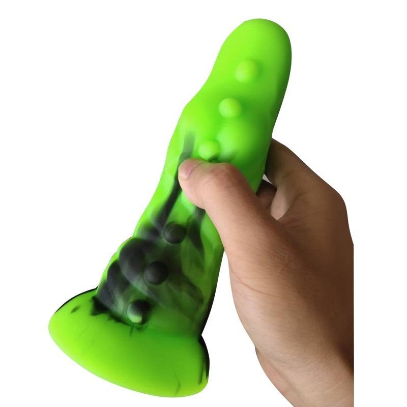 FAAK Aligator Dildo - Green/Black