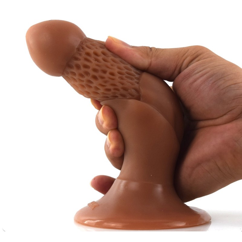 FAAK Mushroom Dual Layer Dildo - Skin