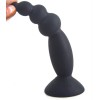 FAAK Silicone Mini Anal Beads - Black