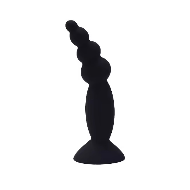 FAAK Silicone Mini Anal Beads - Black