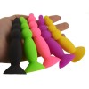 FAAK Silicone Mini Anal Beads - Black