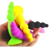 FAAK Silicone Mini Anal Beads - Black