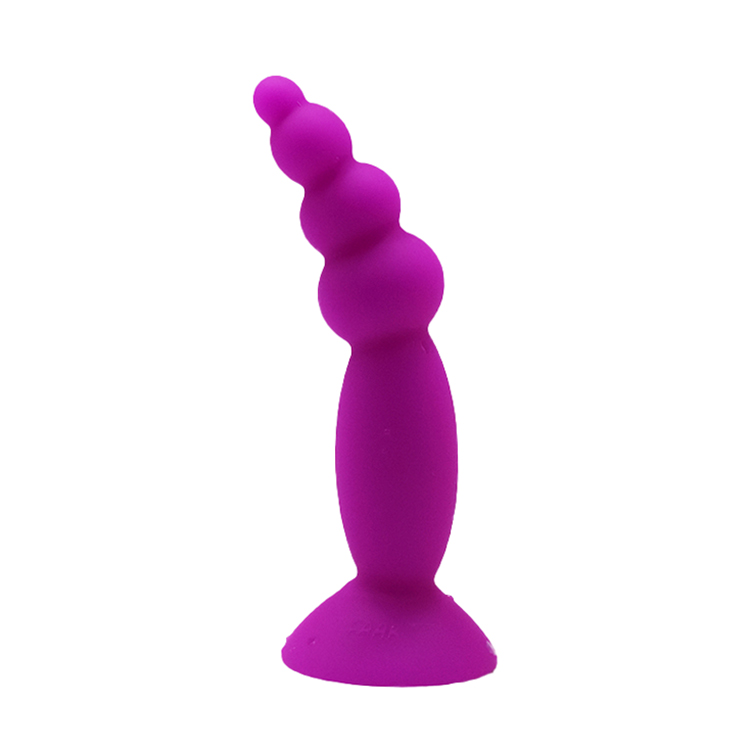 FAAK Silicone Mini Anal Beads - Purple