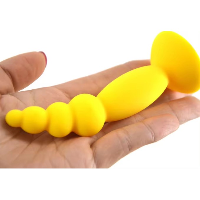 FAAK Silicone Mini Anal Beads - Purple