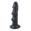 FAAK Unqiue Screw Dildo - Black