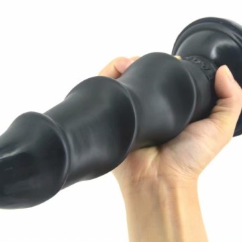 FAAK Unqiue Screw Dildo - Black