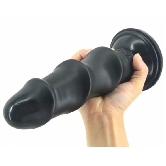 FAAK Unqiue Screw Dildo - Black