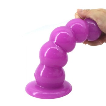 FAAK Beads Anal Plug - Purple