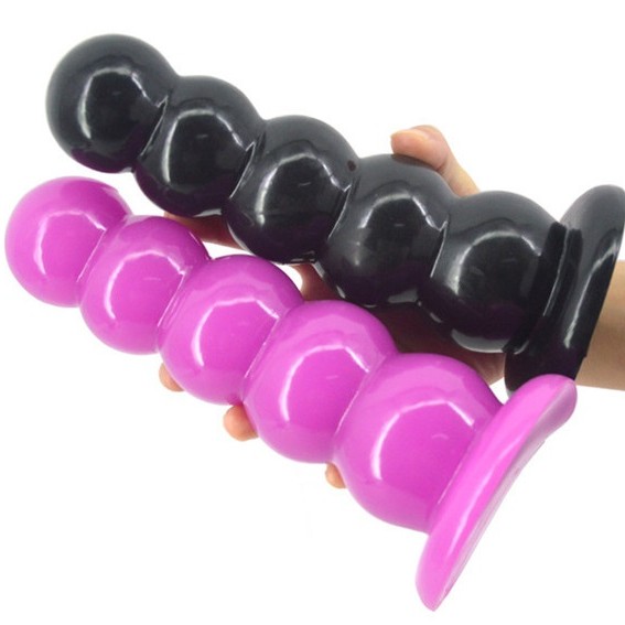 FAAK Beads Anal Plug - Purple