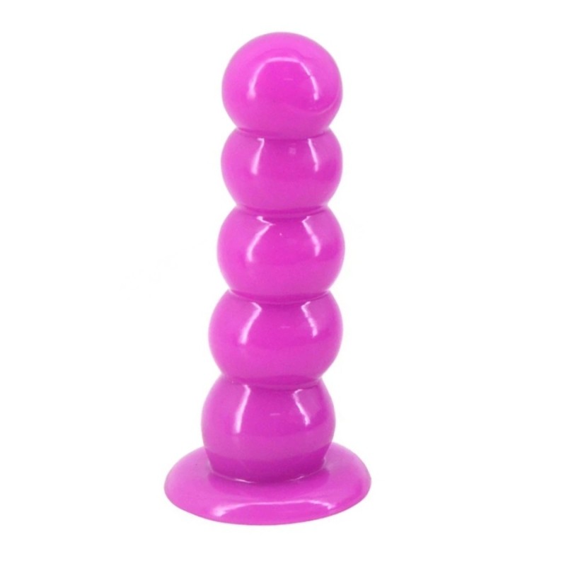FAAK Beads Anal Plug - Purple