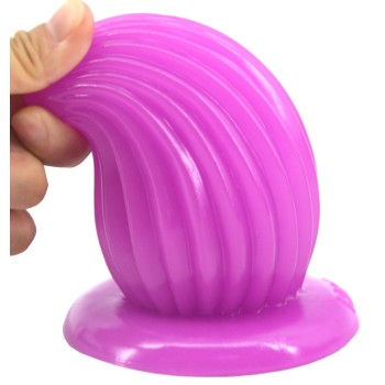 FAAK Small Conch Anal Plug - Purple