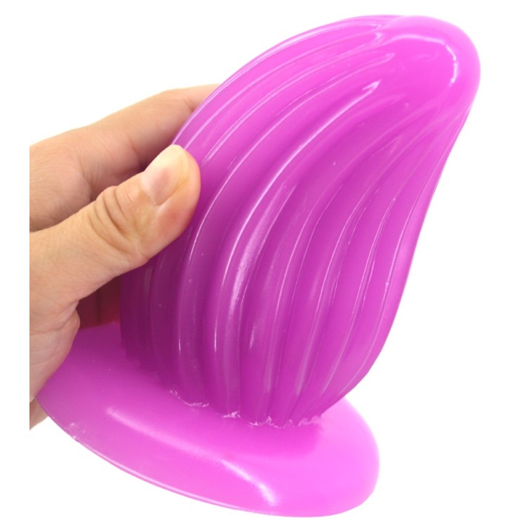 FAAK Small Conch Anal Plug - Purple