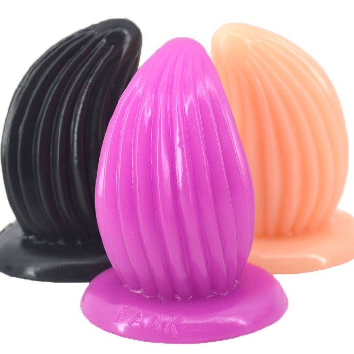FAAK Small Conch Anal Plug - Purple