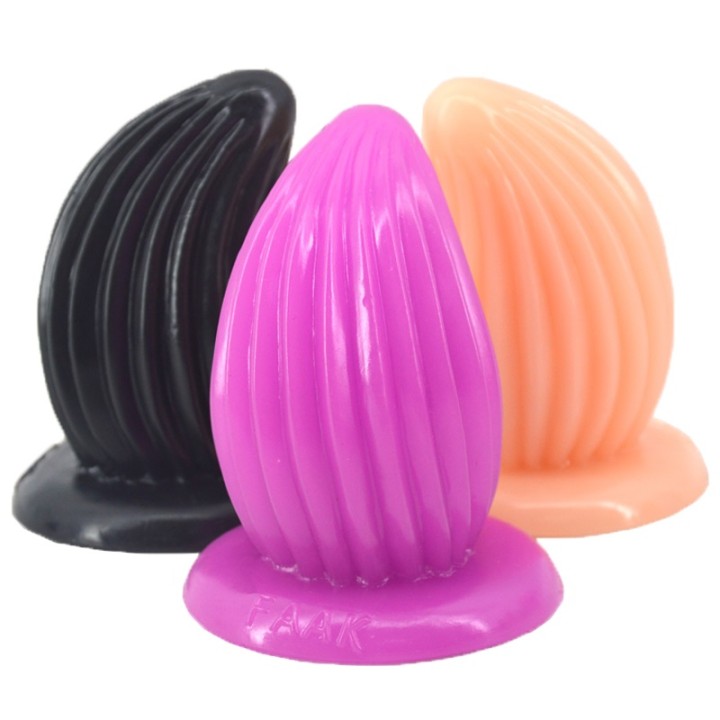 FAAK Small Conch Anal Plug - Purple