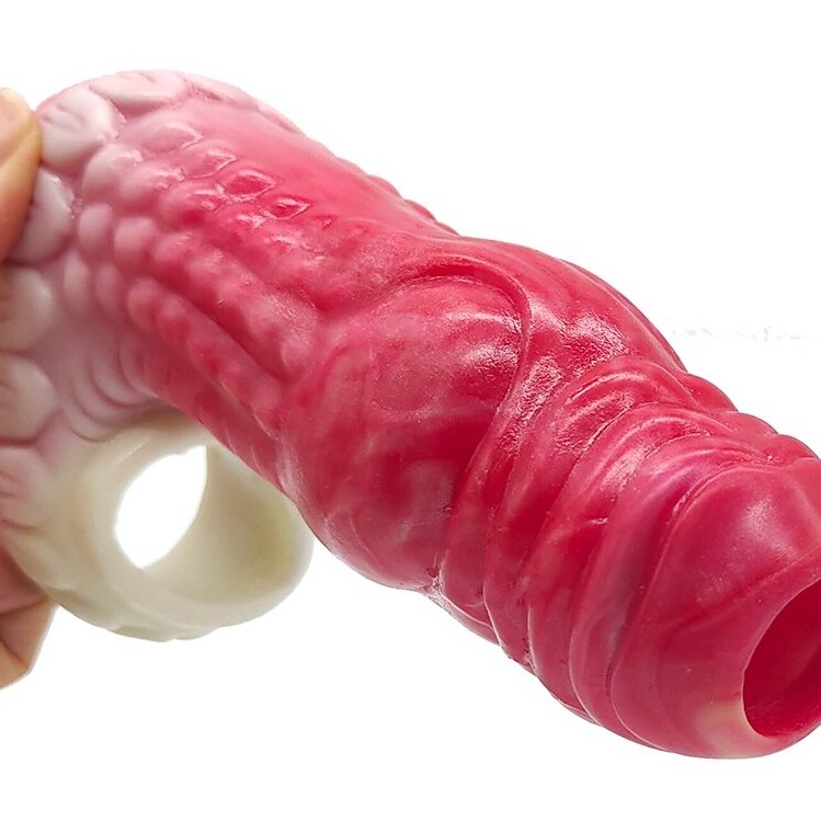 FAAK Beasty Cock Sleeve - White