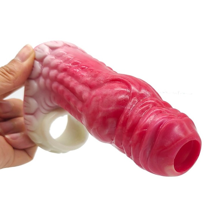 FAAK Beasty Cock Sleeve - White