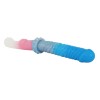 FAAK Convex Glans Double Dildo - Macaron