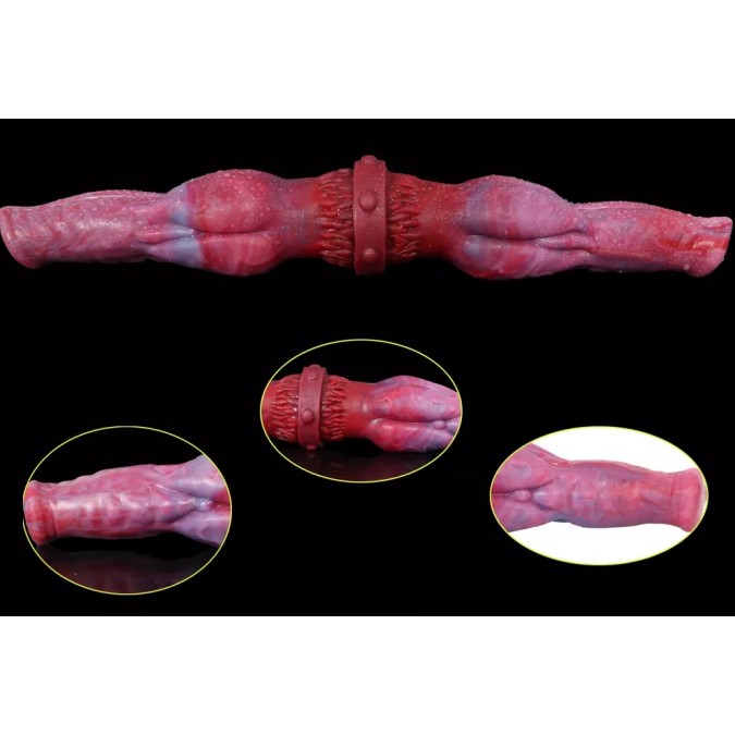 FAAK Dog Double Dildo - Magic Dragon