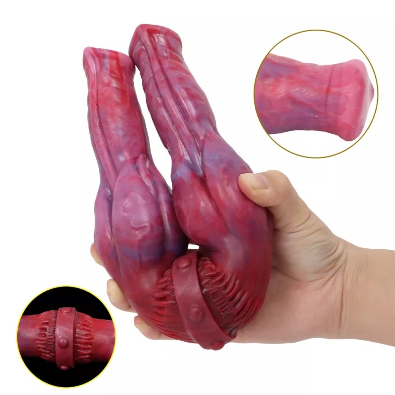 FAAK Dog Double Dildo - Magic Dragon