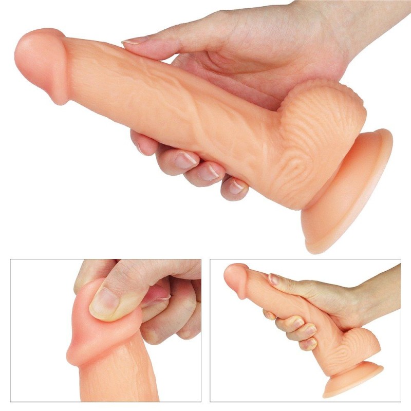 Lovetoy 8" The Ultra Soft Dude - Flesh