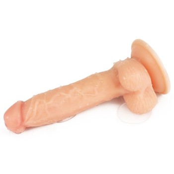 Lovetoy 8" The Ultra Soft Dude Long - Flesh