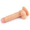 Lovetoy 8" The Ultra Soft Dude Long - Flesh