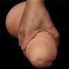 Lovetoy 9.5" Realistic Curved Dildo - Flesh