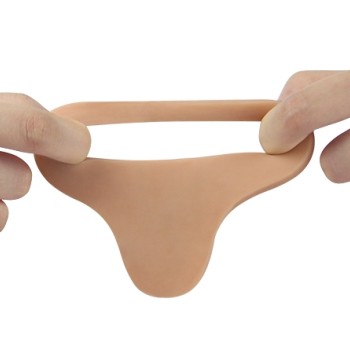 Lovetoy 7" Ultra Soft Double Dildo - Flesh