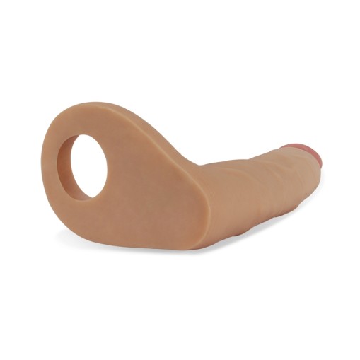 Lovetoy 7" Ultra Soft Double Dildo - Flesh