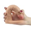 Lovetoy 7" Ultra Soft Double Dildo - Flesh