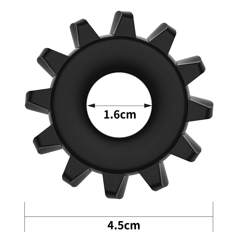Lovetoy Power Plus Cockring 4.5cm - Black