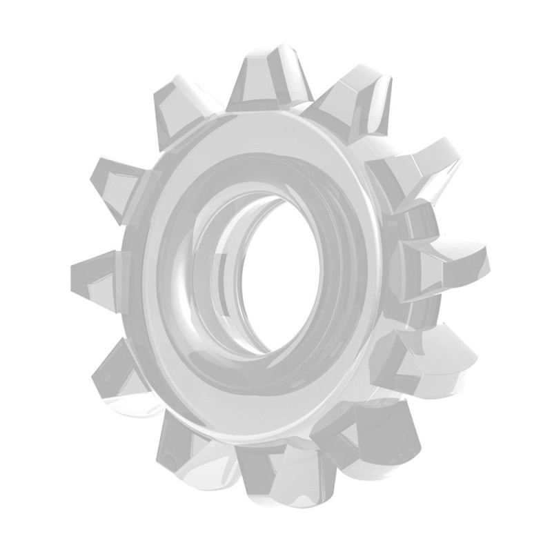 Lovetoy Power Plus Cockring 4.5cm - Clear