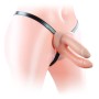 Lovetoy Unisex Hollow Double Strap On - Flesh